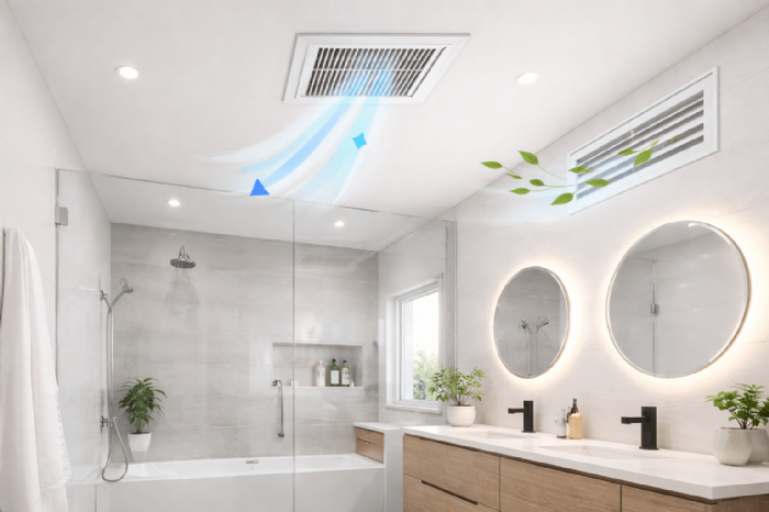 浴室排風與通風設計：室內裝潢必懂的規劃技巧